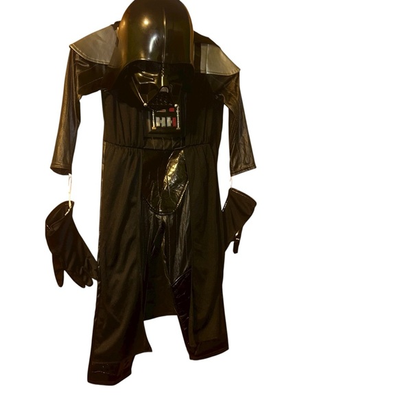 Disney store kids star wars Darth Vader costume size 4 toddler kids with mask - Picture 3 of 6